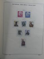 Berlin ab Anfängen gestempelt bzw Falz im Schaubek Album #MA024