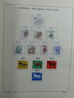 Berlin ab Anfängen gestempelt bzw Falz im Schaubek Album #MA024