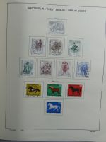 Berlin ab Anfängen gestempelt bzw Falz im Schaubek Album #MA024