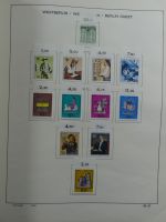 Berlin ab Anfängen gestempelt bzw Falz im Schaubek Album #MA024