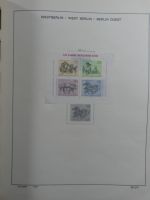 Berlin ab Anfängen gestempelt bzw Falz im Schaubek Album #MA024