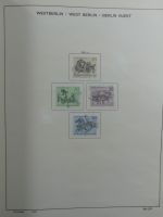 Berlin ab Anfängen gestempelt bzw Falz im Schaubek Album #MA024