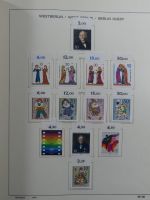 Berlin ab Anfängen gestempelt bzw Falz im Schaubek Album #MA024