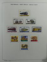 Berlin ab Anfängen gestempelt bzw Falz im Schaubek Album #MA024