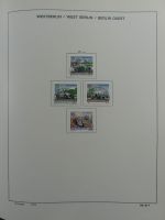 Berlin ab Anfängen gestempelt bzw Falz im Schaubek Album #MA024