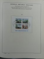 Berlin ab Anfängen gestempelt bzw Falz im Schaubek Album #MA024