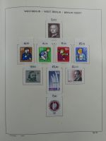 Berlin ab Anfängen gestempelt bzw Falz im Schaubek Album #MA024