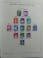 Berlin ab Anfängen gestempelt bzw Falz im Schaubek Album #MA024