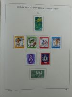 Berlin ab Anfängen gestempelt bzw Falz im Schaubek Album #MA024