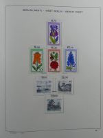 Berlin ab Anfängen gestempelt bzw Falz im Schaubek Album #MA024