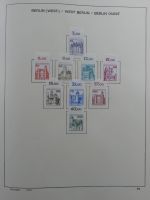 Berlin ab Anfängen gestempelt bzw Falz im Schaubek Album #MA024