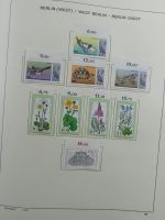 Berlin ab Anfängen gestempelt bzw Falz im Schaubek Album #MA024