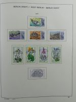 Berlin ab Anfängen gestempelt bzw Falz im Schaubek Album #MA024