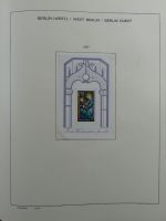 Berlin ab Anfängen gestempelt bzw Falz im Schaubek Album #MA024