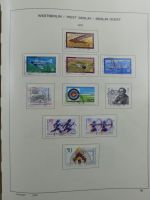 Berlin ab Anfängen gestempelt bzw Falz im Schaubek Album #MA024