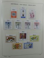 Berlin ab Anfängen gestempelt bzw Falz im Schaubek Album #MA024