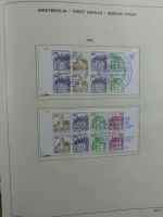 Berlin ab Anfängen gestempelt bzw Falz im Schaubek Album #MA024