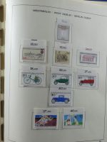 Berlin ab Anfängen gestempelt bzw Falz im Schaubek Album #MA024