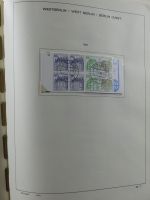 Berlin ab Anfängen gestempelt bzw Falz im Schaubek Album #MA024