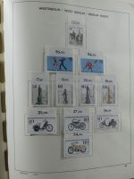 Berlin ab Anfängen gestempelt bzw Falz im Schaubek Album #MA024