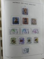 Berlin ab Anfängen gestempelt bzw Falz im Schaubek Album #MA024