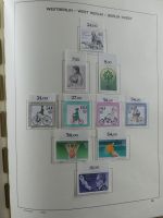 Berlin ab Anfängen gestempelt bzw Falz im Schaubek Album #MA024