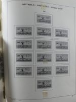 Berlin ab Anfängen gestempelt bzw Falz im Schaubek Album #MA024