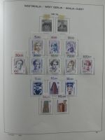 Berlin ab Anfängen gestempelt bzw Falz im Schaubek Album #MA024