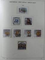 Berlin ab Anfängen gestempelt bzw Falz im Schaubek Album #MA024