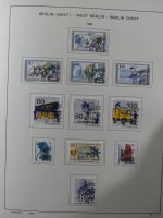 Berlin ab Anfängen gestempelt bzw Falz im Schaubek Album #MA024