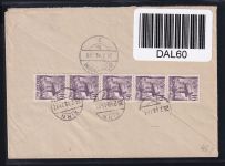 Französische Zone Rheinland Pfalz 22 auf Brief als MiF, portogerecht #DAL60