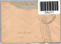 Deutsches Reich 828, 864 auf Brief Einschreiben #DAU11