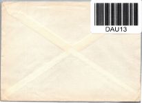 Berlin 101 auf Brief als Mehrfachfrankatur Ausland #DAU13