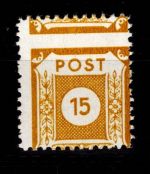 SBZ 47 D III a mit Falz geprüft Dr. Jasch BPP #DAU48