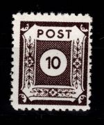 SBZ 45 F mit Falz geprüft Dr. Jasch BPP #DAU53