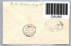 DDR 974 auf Brief Eilsendung Express #DAU65
