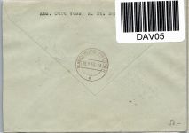 DDR 355, 357 auf Brief als Mischfrankatur Einschreiben #DAV05