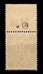 Alliierte Besetzung 928 a P OR dgz gestempelt Farbprüfung Arge #DBB37