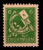 SBZ 95 A X dv postfrisch geprüft Schulz BPP #DBD40