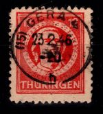 SBZ 97 A Y bz 1 gestempelt geprüft Ströh BPP #DBE33