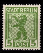 SBZ 1 A aux postfrisch Typensignatur #DBF27