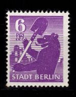 SBZ 2 A avx postfrisch Typensignatur #DBF29