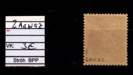 SBZ 2 A awaz postfrisch geprüft Ströh BPP #DBF33