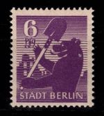 SBZ 2 A awbz postfrisch geprüft Schulz BPP #DBF34