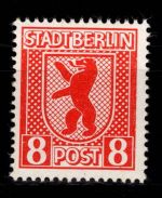 SBZ 3 A ux postfrisch Typenprüfung #DBF37