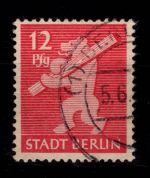 SBZ 5 AA ux gestempelt Typensignatur #DBF42