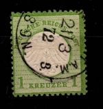 Deutsches Reich 7 gestempelt tiefst geprüft Sommer BPP #DBC31