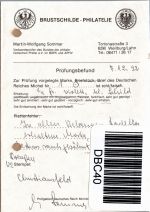 Deutsches Reich 16 gestempelt kleine helle Stelle #DBC40