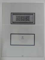 Deutschland nach 1945 Vordruck der Zonen im Lindner Binder #MA059