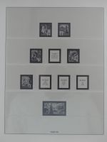 Deutschland nach 1945 Vordruck der Zonen im Lindner Binder #MA059